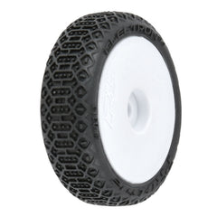 Pro-Line 1/24 Electron 2.0 Buggy F/R Tires Mounted 7mm White (4): Micro-B