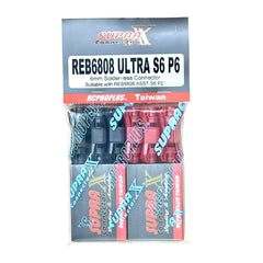 RCPROPLUS 6mm Wire To Wire Solder-less Type Connector Suitable REB6808 ASST S6