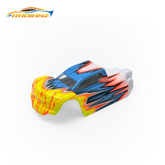 RADIANZ Hobby Plus Speck-B Reggie Truggy Airbrush Lexan Body – Surge