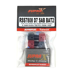 RCPROPLUS 7mm Solder-less Straight Board To Board Battery Connector For SAB ILGoblin 700 Pro / RAW / KSE