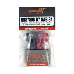 RCPROPLUS 7mm Solder-less Straight Board To Board For SAB ILGoblin 700 Pro / RAW / KSE