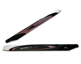 RotorTech 700mm Ultimate Flybarless Main Blade Set (Purple)