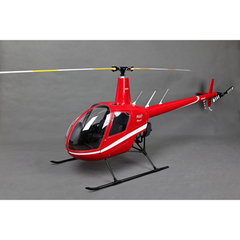 RVE Robinson R22 1/4.5 Scale RC Helicopter Combo Kit (Unassembled) - Red