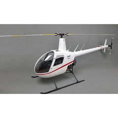 RVE Robinson R22 1/4.5 Scale RC Helicopter Combo Kit (Unassembled) - White