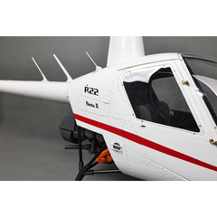 RVE Robinson R22 1/4.5 Scale RC Helicopter Combo Kit (Unassembled) - White