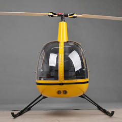 RVE Robinson R22 1/4.5 Scale RC Helicopter Combo Kit (Unassembled)- Yellow