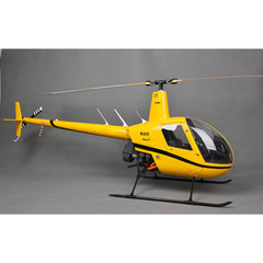 RVE Robinson R22 1/4.5 Scale RC Helicopter Combo Kit (Unassembled)- Yellow