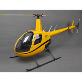 RVE Robinson R22 1/4.5 Scale RC Helicopter Combo Kit (Unassembled)- Yellow