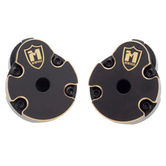 MEUS Racing Ascent 18 Brass Rear Axle Weights Cover for Redcat Ascent-18 1/18 RC Crawler Upgrades Parts