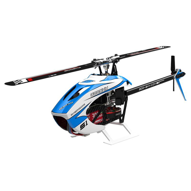 Goosky Legend S1 Helicopter (BNF) - Blue – HeliDirect Goosky Legend S1 Helicopter (BNF) - Blue – HeliDirect