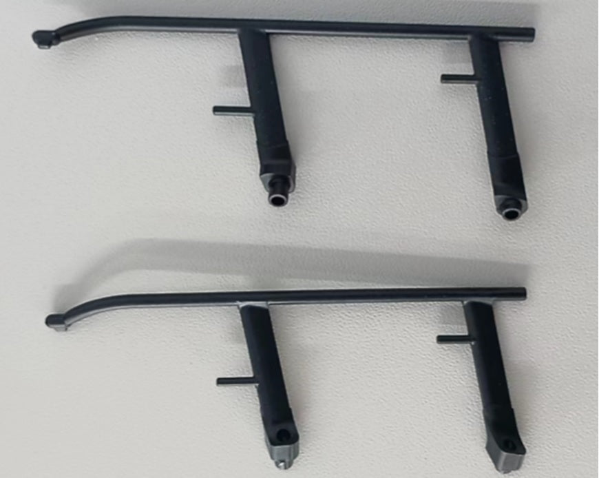 YX C189 MD500E Landing Skid - Black - HeliDirect