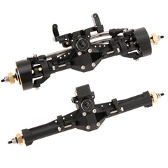 MEUS Racing Plastic Nylon Isokinetic 3-Section CVD Front Rear Axles Maximum Steering Angle 52° +5MM for SCX24 Deadbolt C10 JLU Gladiator Bronco