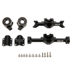 MEUS Racing SCX30 Axle Housing with Diff Covers and Steering Knuckles for Axial SCX30