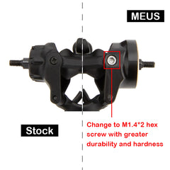 MEUS Racing SCX30 Brass Steering Knuckles for Axial SCX30