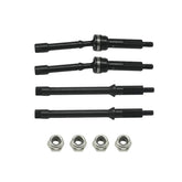 1144 Steel Hardening +4mm CVD for SCX30 Cars Upgrade Parts (4pcs/set)