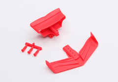 Reflex Racing FX28 Wing and Post Set - Red