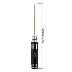 INJORA 0.05" 1.27mm Hex Screwdriver Tool for Axial SCX24 AX24 SCX30
