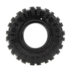 MEUS Racing 1.3" Tires MS6 Super Soft & Sticky Rubber Tires for 1/18 TRX4M 1/24 SCX24 FCX24 AX24 - Super Bouncing M1301