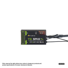 FrSky 900M/2.4G Dual-band Tandem SR10 Stabilization Receiver - HeliDirect