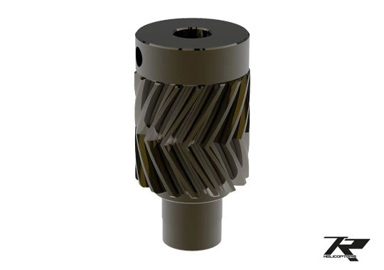 Tron 7.0 ADVANCE CNC 15T Herringbone Motor Pinion - HeliDirect
