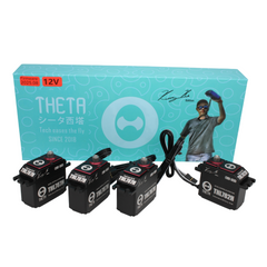 Theta Kenny Ko 12V Servo Set (Upgraded) – Red Outer Frame (Limited Edition)