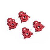 TinkerTimeRC CNC Alu Front Rear Outer Portal Housings Cover For Redcat Ascent-18