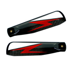 VULCAN ROTORS Precision Tail Rotor Blades 110mm (RED)