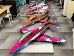 Boomerang Atom - Green / Purple - Boomerang RC Jets