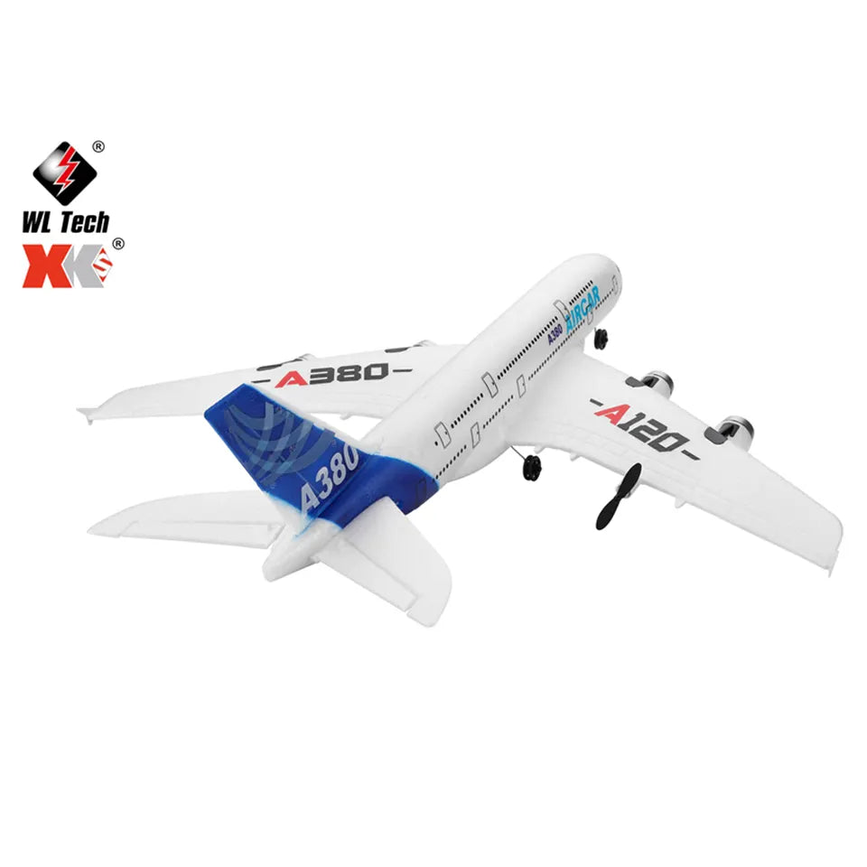 XK A120 Airbus A380 510mm Wingspan 2.4GHz 3CH RC Airplane RTF