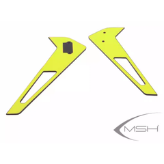 XLPower Protos 380 Vertical Fin Sticker - Yellow