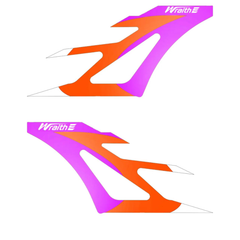 XLPower Wraith E 760 V3 Lower Frame Sticker Purple/Orange