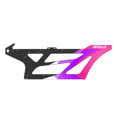XLPower Wraith E 760 V3 Lower Frame Sticker Purple/Pink