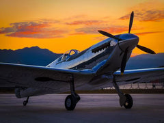 Boomerang Silver Spitfire ARF