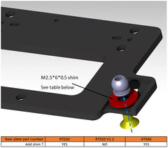 RTRC Aluminium Plate Motor Mount RTA V1.2 - HeliDirect
