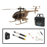 RC ERA C184 MD500 100-Size Scale RC Helicopter - RTF w/ Optical Flow Sensor
