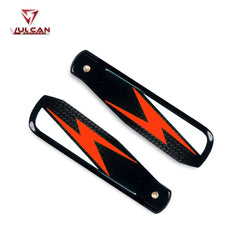 VULCAN ROTORS Precision Tail Rotor Blades 95mm (ORANGE)