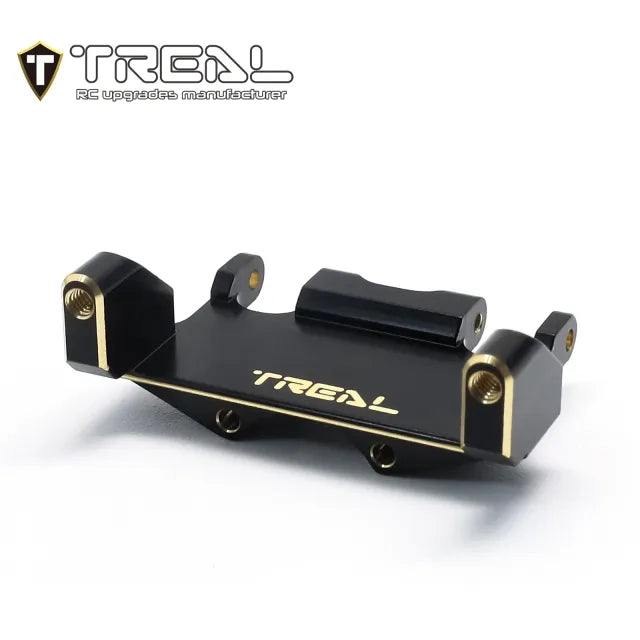 TREAL AX24 Brass Servo Mount Compatible with EMAX Servo for 1/24 Axial AX24 XC-1 4WS Crawler - HeliDirect