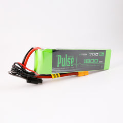 PULSE 1800mAh 70C 22.2V 6S G-Tech LiPo Battery - XT60 Connector