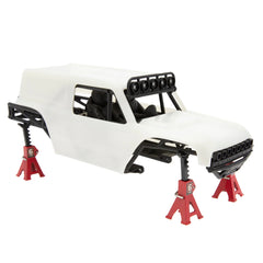 MEUS Racing MB18 Body & Chassis Frame Kit for TRX4M Defender Bronco K10 F150 High Trail - WHITE