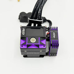 Furitek AeroSpin 30K Aluminum Fan Kit for SlideTech ESC – Black Purple Edition