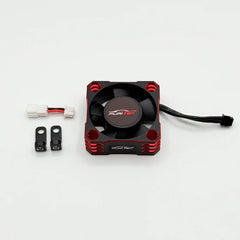 Furitek AeroSpin 30K Aluminum Fan Kit for SlideTech ESC – Black Red Edition