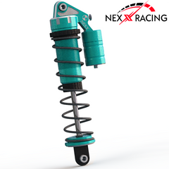 Nexx Racing Reservoir Shocks (4pcs) for Traxxas 1/10 Jato - Turquoise