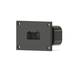 Advanced Radio Screen Connection Extension and Surface Mount - Black