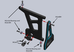Reflex Racing 1/28 Set Up Station with Carrying Case Version 2