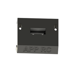 Advanced Radio Screen Connection Extension and Angled Mount - Balck