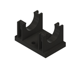 Festo 6mm Ball Valve Mount- Black