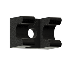 Fuel Line Holders 6mm (single) PKG 10- Black