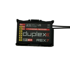 Jeti Rex 7/Rex 7 Assist Receiver Mount- Black