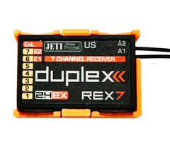 Jeti Rex 7/Rex 7 Assist Receiver Mount- Black