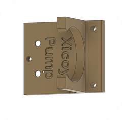 Xicoy Pump Mount X120/X132/X180/X195/X240 - Black